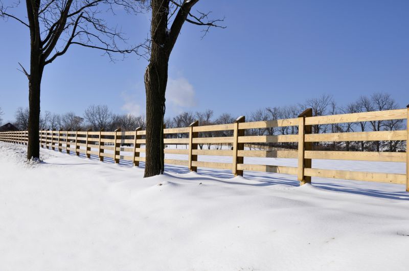Fencing in Winter Conditions